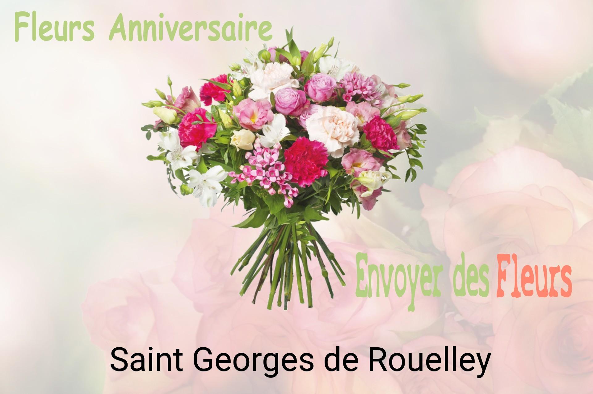 Bouquet de fleurs d’anniversaire livré à Saint-Georges-de-Rouelley