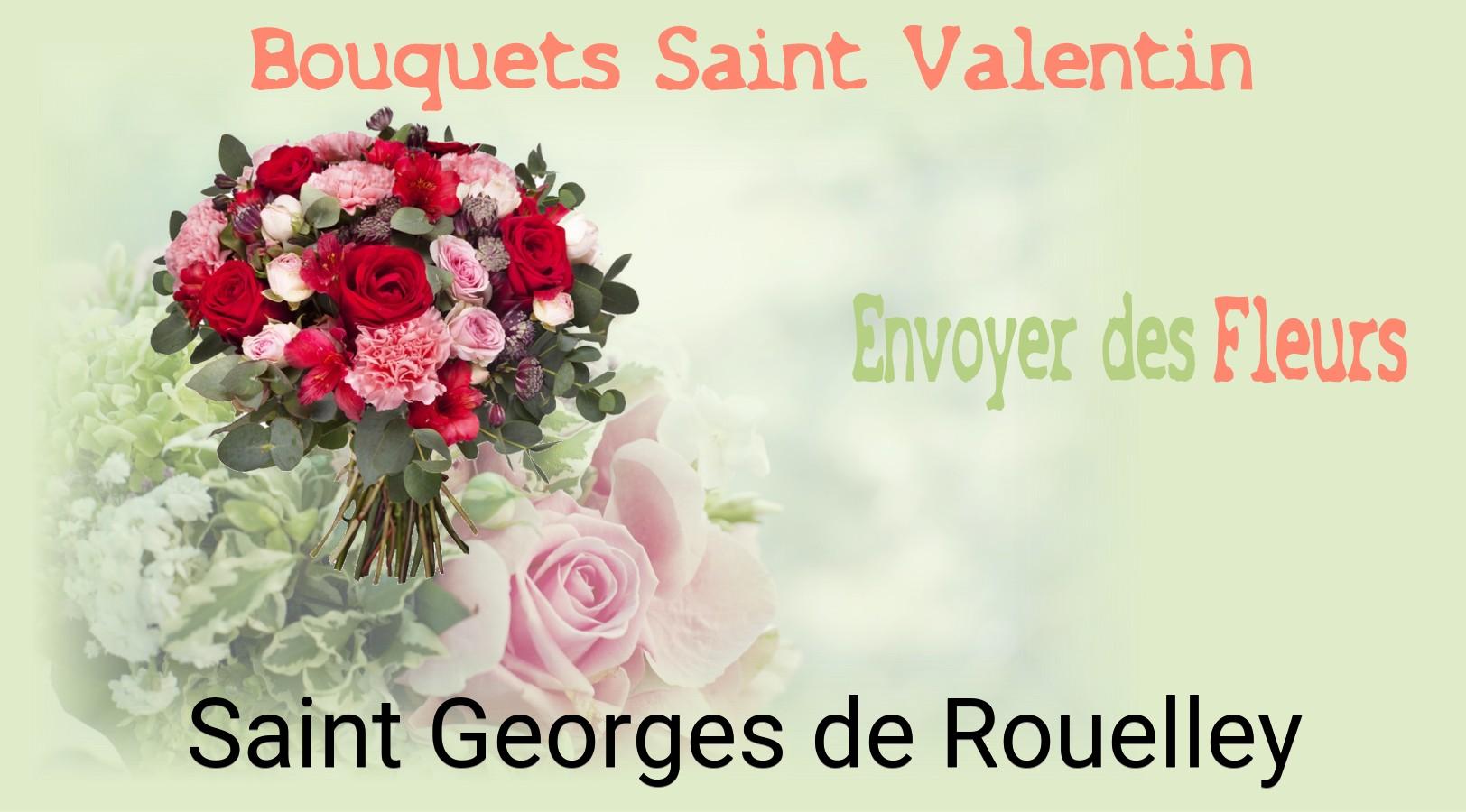 Roses de Saint-Valentin livrées à Saint-Georges-de-Rouelley